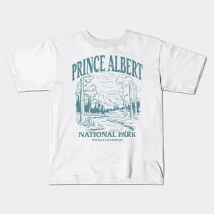 Vintage Prince Albert National Park Kids T-Shirt